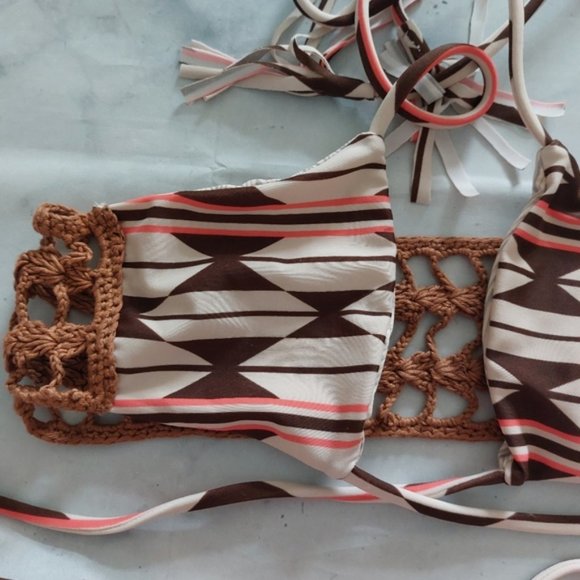 Acacia Swim Kenya Bikini Top Native - Picture 4 of 8